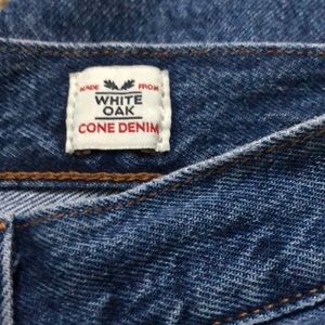 Levi’s 501 white oak denim jeans